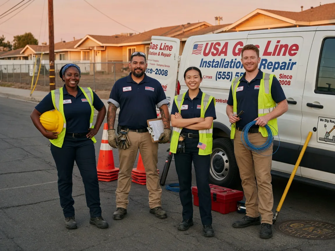 Gas Line Installation company in Lake City, PA